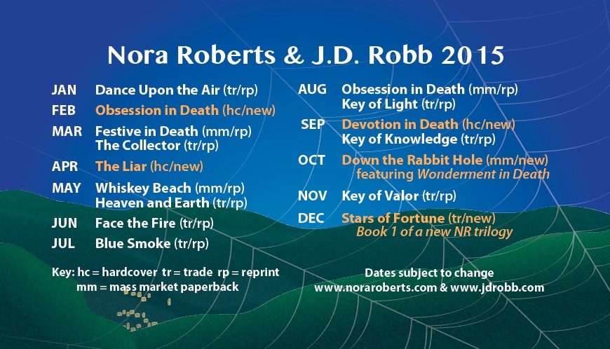 Neuerscheinungen Nora Roberts ENGLISH 2015